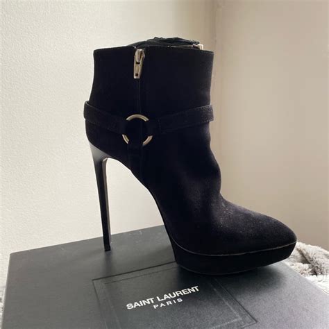 yves saint laurent booties.